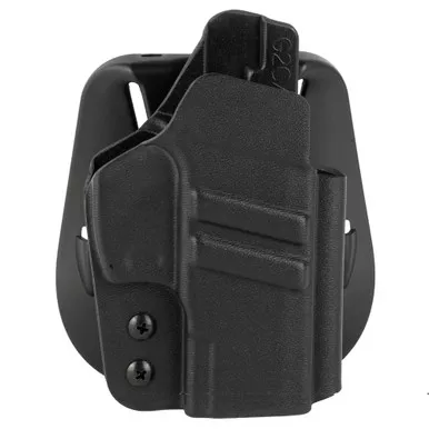 1791 Gunleather Kydex Paddle | Outside Waistband Holster | Fits Taurus G2C/G3 | Matte Finish | Kydex Construction | Black | Right Hand | TAC-PDH-OWB-G2C-G3-BLK-R
