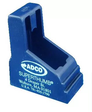 Adco Super Thumb Oversized 9mm/45 Pistol Magazine Loading Tool (ST2)