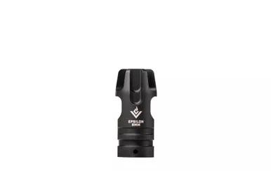 Aero Precision VG6 Precision EPSILON 9mm Muzzle Device - 1/2"-28 tpi, 2.21" OAL, Black Nitride Finish