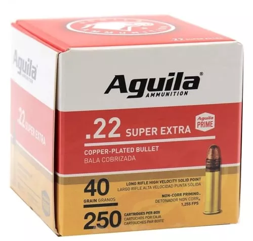 AGUILA 22LR HV SP 40GR 250 BUL