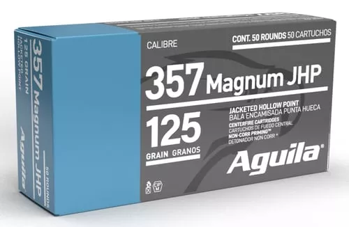 AGUILA 357 MAG JHP 125GR 50RD