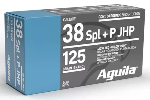 AGUILA 38 SPL JHP 125GR 50RD B