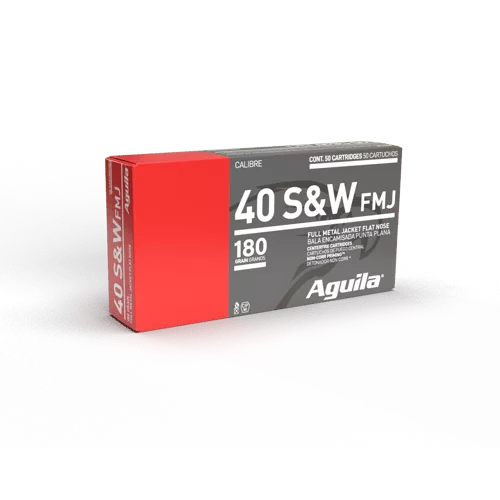 AGUILA 40 S&W FMJ 180GR 50RD B