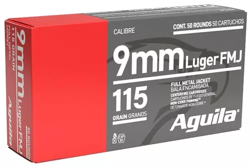 Aguila Handgun Ammunition 9mm