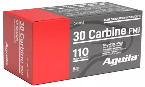Aguila Rifle Ammunition .30 Ca