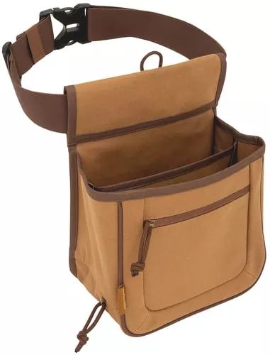 Allen Rival Double Compartment Shell Bag with 52 Belt Tan