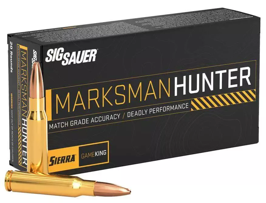 AMMO, 30-06 SPRG, 165GR, MARKSMAN HUNTER, GAMEKING, BOX/20