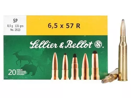 AMMO 6.5 X 57 R-SP 131 GR 20/B