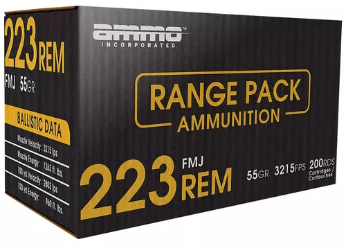 AMMO INC 223REM 55GR FMJ BRASS