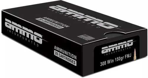 AMMO INC 308 WIN 150GR FMJ 20R