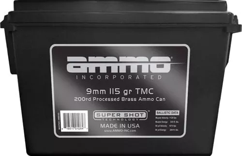 AMMO INC 9MM LUGER 115GR TMC B