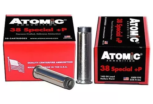 ATOMIC 38 SPECIAL +P 148GR WC