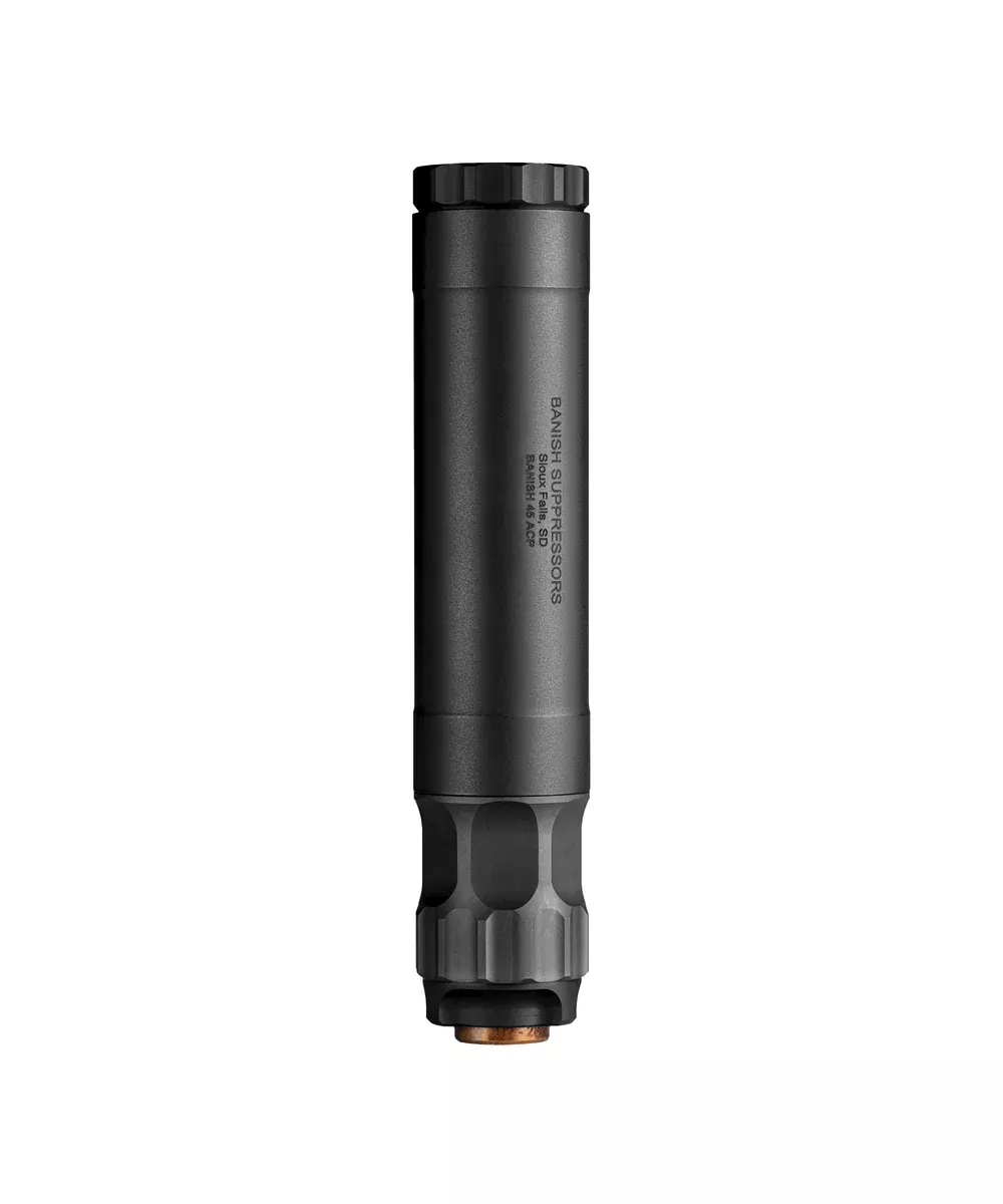 BANISH SUPPRESSOR 45 45 67BLK .45 ACP