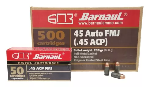 Barnaul Ammo BRN45AUTOFMJ230 S