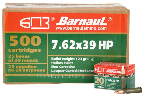 Barnaul Ammo BRN762X39HP123 Ga