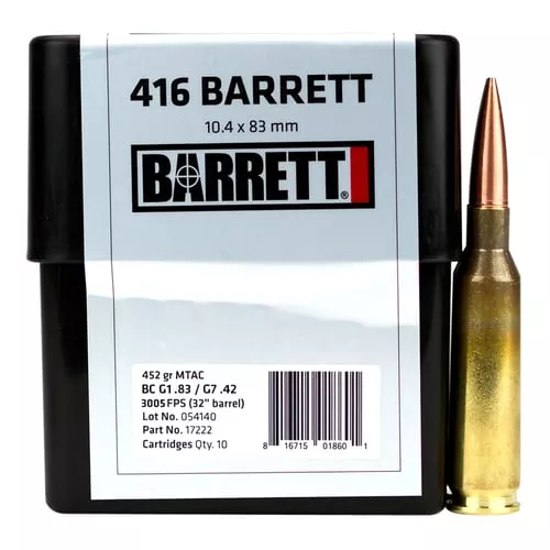 Barrett 17222 Rifle Match Grad