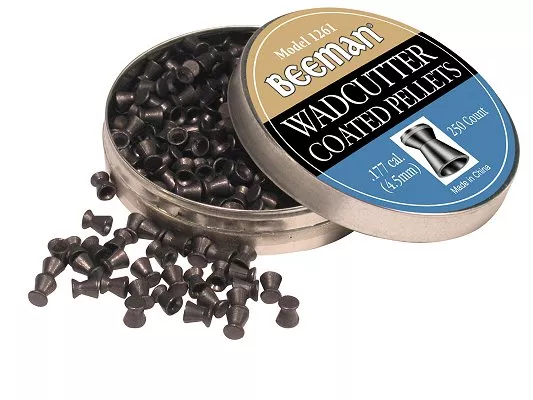 Beeman .177 Caliber Coated Wad Cutter Pellets/250 Pack (1261)