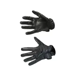 Beretta Men's Leather Shooting Gloves Black/Gray Medium