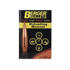Berger 1st Edition Reloading Manual