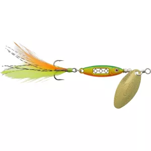 Berkley Dough Rider Minnow Inline Spinner 3/8oz Chrome Flash Gold