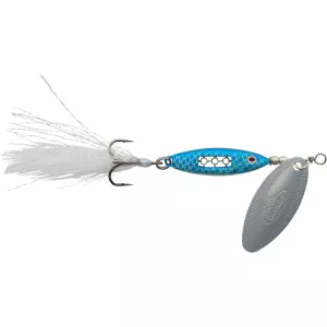 Berkley Dough Rider Minnow Inline Spinner 3/8oz Metallic Blue Silver