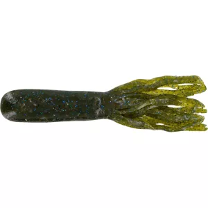 Big Bite Baits Tour Tube Green Pumpkin Blue Flake