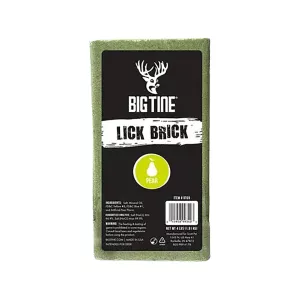 Big Tine Lick Brick Deer Attractant Pear 4 lbs