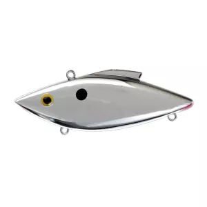 Bill Lewis Rat-L-Trap Lipless Crankbait Chrome Black Back