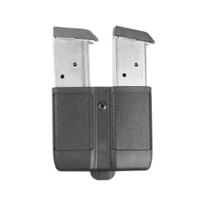 BLACKHAWK! CQC Double Magazine Pouch Single Stack Polymer Black