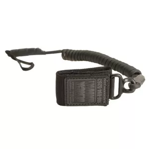 BLACKHAWK! Tactical Pistol Lanyard Coiled Black