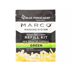 Blue force Gear MARCO Refill 2" Glow Stick 30PK Green