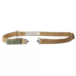 Blue Force Gear Vickers Combat Applications Push Button Rifle Sling with QD Swivel Nylon Black