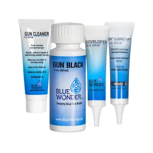 Blue Wonder Gun Black Cold Black 2 oz Kit