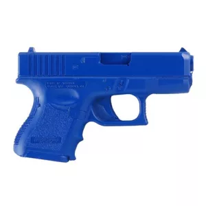 BlueGuns Firearm Simulator for Glock 26, 27, 33 Polyurethane Blue