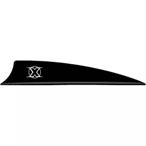 Bohning 3" X-Vane Arrow Fletching Black 36PK