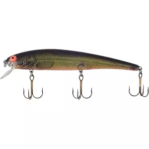 Bomber Long A Jerkbait 3.5" Chartreuse Flash Black Orange