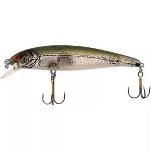 Bomber Long A Jerkbait 4.5" Silver Flash Green Back