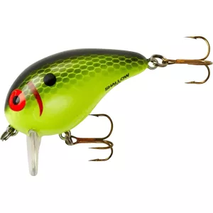 Bomber Shallow A Crankbait Chartreuse Black Scales