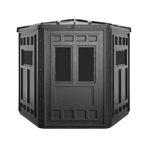 Booner Blinds 6-Panel Hard-Sided Hunting Blind with Tinted Dual Windows