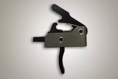 Bowden Tactical J13489 Parametric Drop-In Curved Trigger - Black Nitride Finish