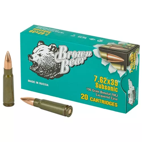 Brown Bear ASUB762FMJ Subsonic
