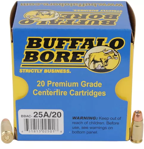 Buffalo Bore Ammunition 25A20