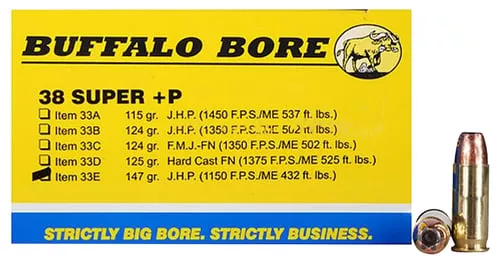 Buffalo Bore Ammunition 33E20