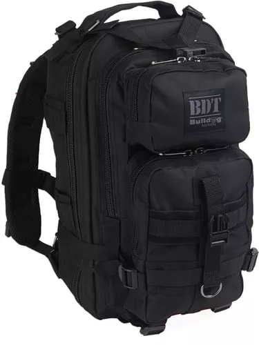 BULLDOG COMPACT BACKPACK BLACK
