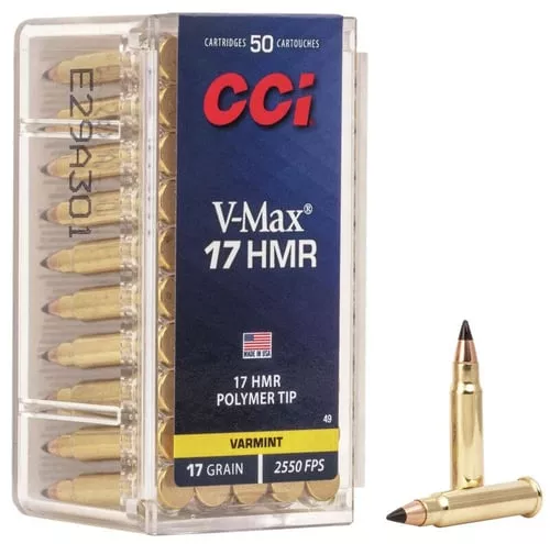 CCI Rimfire Ammunition .17 HMR