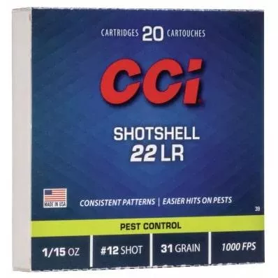 CCI Rimfire Shotshell Ammuniti