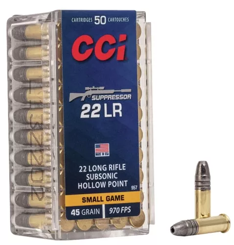 CCI SUPPRESSOR 22LR 45GR HP 97