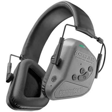 Champion Traps & Targets Vanquish Pro Bluetooth Electronic Earmuff - Gray