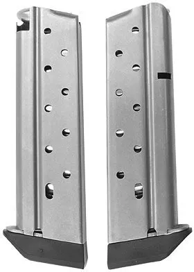 Chip McCmormick Silver 38 Super 10 Round Stainless Magazine (13111)