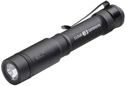 Cloud Defensive Chircro Admin Flashlight 350 Lumens with Hat Clip